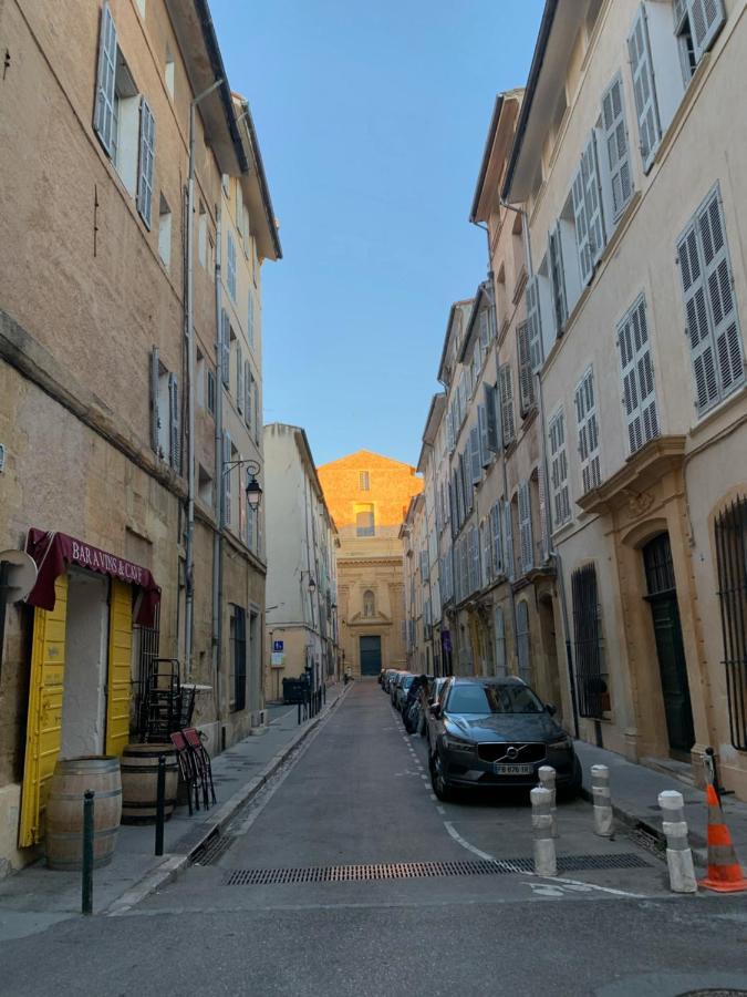Studio Avec Terrasse Aix-en-Provence Exterior foto
