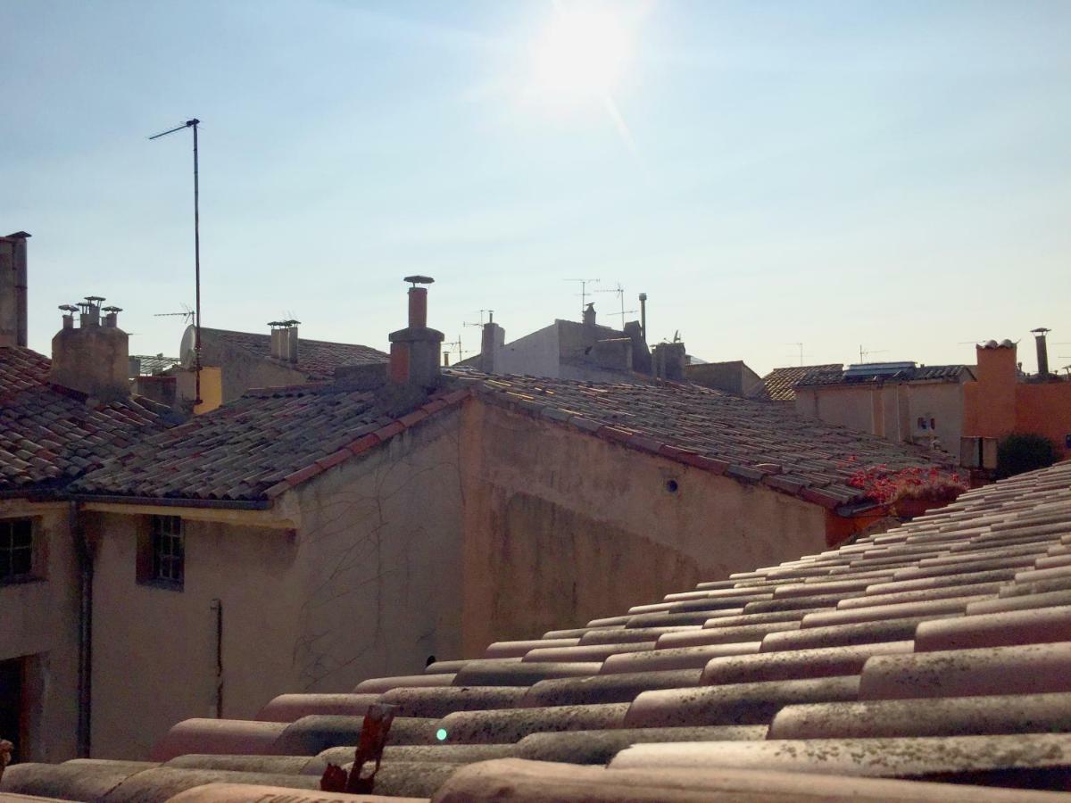 Studio Avec Terrasse Aix-en-Provence Exterior foto
